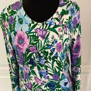 Talbots Colorful Light Weight sweater